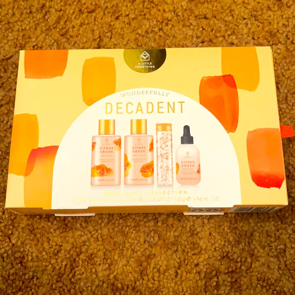 Decadent body care collection